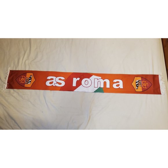 Vintage AS Roma silkscreen scarf - Picture 3 of 5